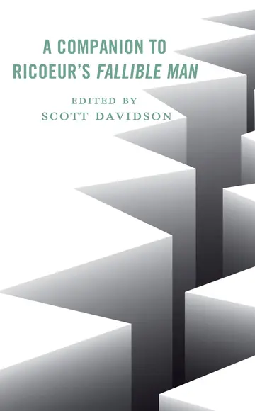 Cover of A Companion to Ricoeur's Fallible Man