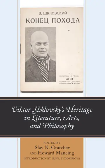 Cover of Viktor Shklovsky’s Heritage in Literature, Arts, and Philosophy