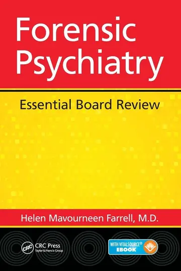 Cover of Forensic Psychiatry Essential Board Review