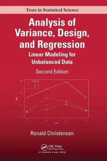 Cover of Analysis of Variance, Design, and Regression