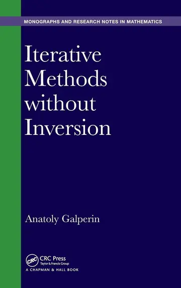 Cover of Iterative Methods Without Inversion