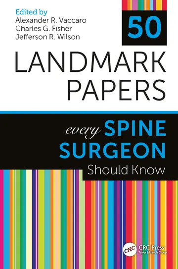 Cover of 50 Landmark Papers Every Spine Surgeon Should Know