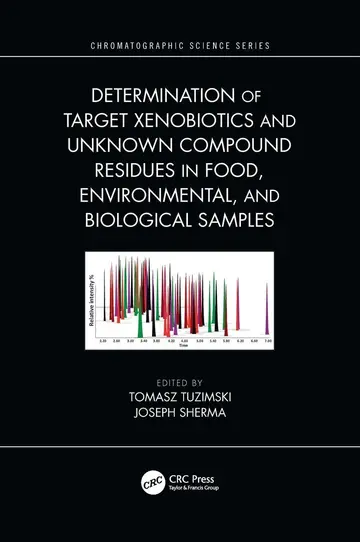 Cover of Determination of Target Xenobiotics and Unknown Compound Residues in Food, Environmental, and Biological Samples