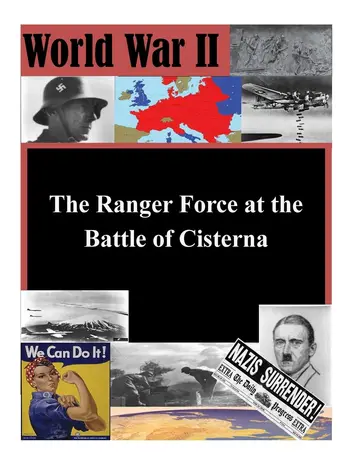 Cover of The Ranger Force at the Battle of Cisterna