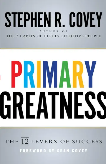 Cover of Primary Greatness