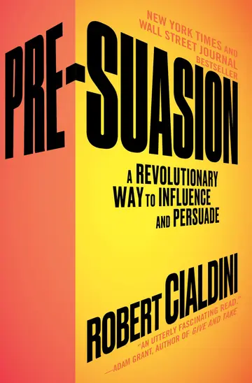 Cover of Pre Suasion