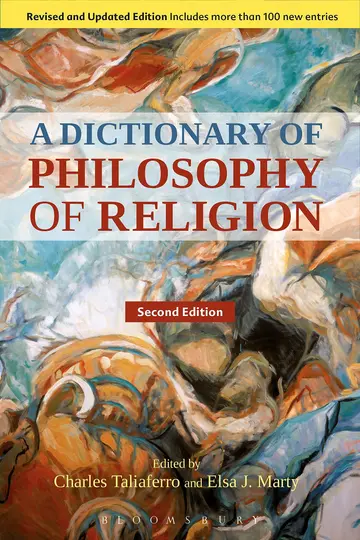 Cover of A Dictionary of Philosophy of Religion, Second Edition