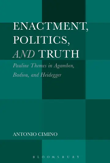 Cover of Enactment, Politics, and Truth