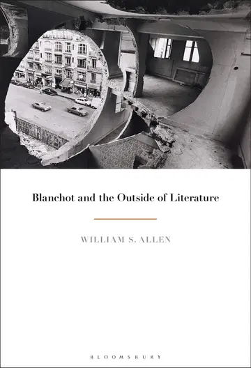Cover of Blanchot and the Outside of Literature