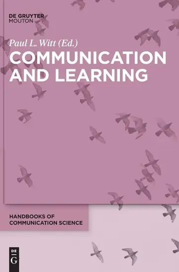 Cover of Communication and Learning