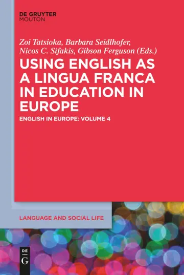 Cover of Using English as a Lingua Franca in Education in Europe