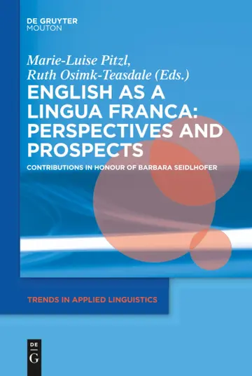 Cover of English as a Lingua Franca