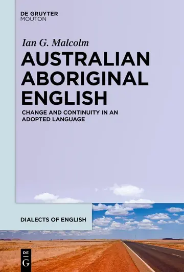 Cover of Australian Aboriginal English
