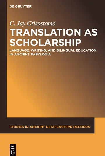 Cover of Translation as Scholarship