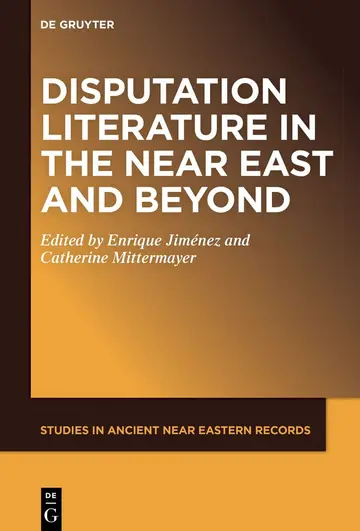 Cover of Disputation Literature in the Near East and Beyond