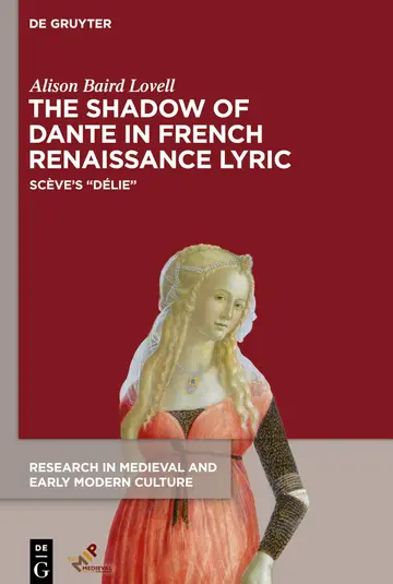Cover of The Shadow of Dante in French Renaissance Lyric