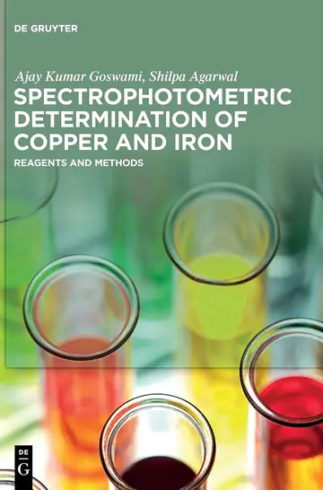 Cover of Spectrophotometric Determination of Copper and Iron