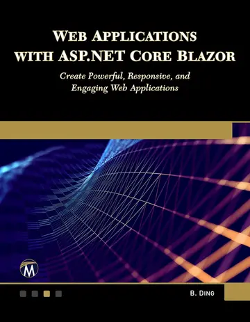 Cover of Web Applications with ASP.NET Core Blazor
