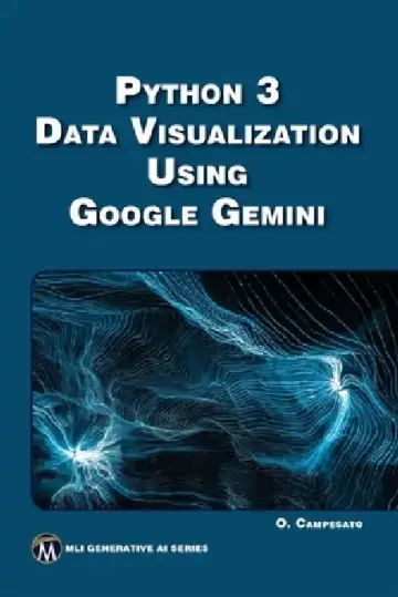 Cover of Python 3 Data Visualization Using Google Gemini
