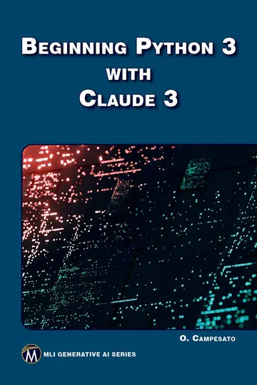 Cover of Beginning Python 3 with Claude 3