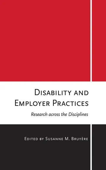 Cover of Disability and Employer Practices