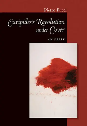 Cover of Euripides' Revolution Under Cover