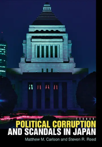 Cover of Political Corruption and Scandals in Japan