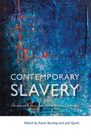 Cover of Contemporary Slavery