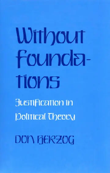 Cover of Without Foundations