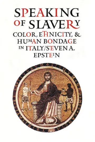 Cover of Speaking of Slavery
