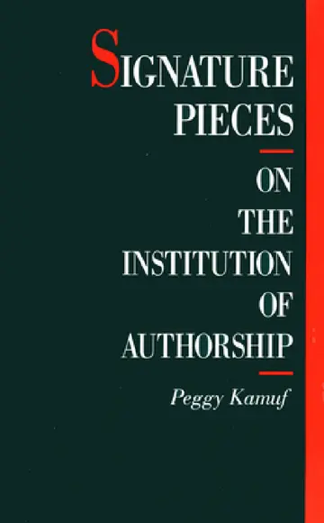 Cover of Signature Pieces