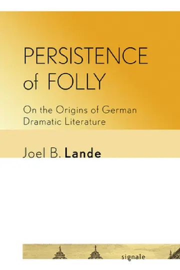 Cover of Persistence of Folly