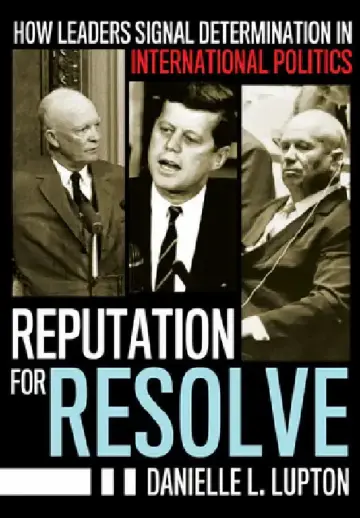 Cover of Reputation for Resolve
