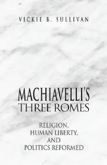 Cover of Machiavelli's Three Romes