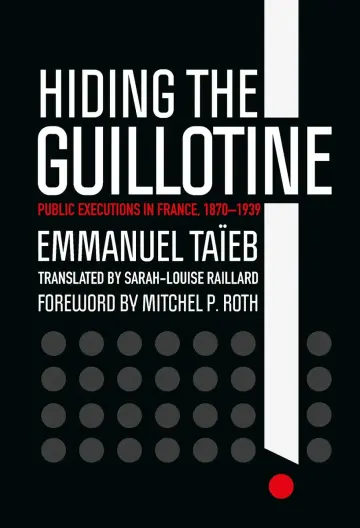 Cover of Hiding the Guillotine