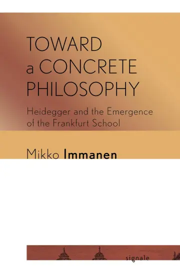 Cover of Toward a Concrete Philosophy