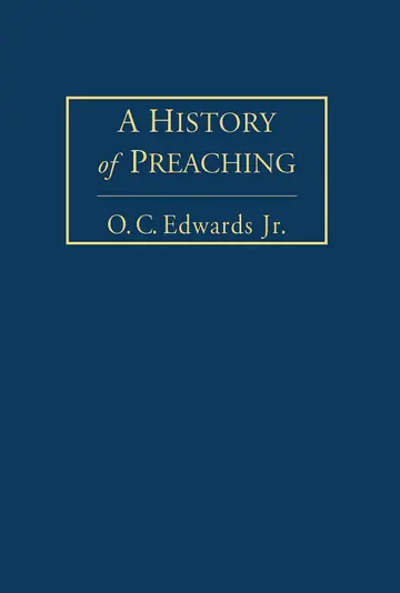 Cover of A History of Preaching (2)