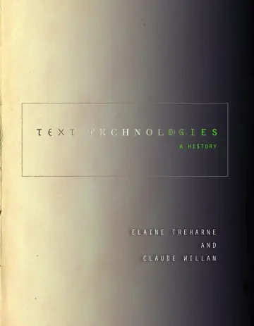 Cover of Text Technologies