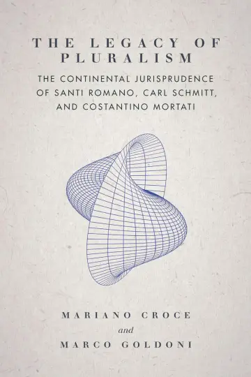 Cover of The Legacy of Pluralism