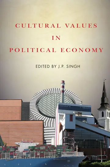 Cover of Cultural Values in Political Economy