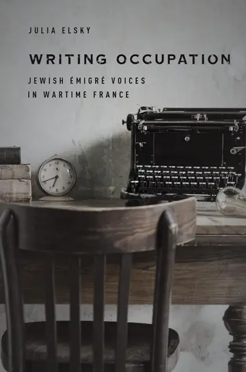 Cover of Writing Occupation