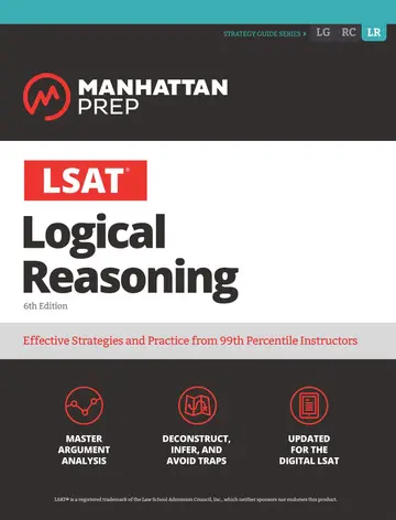 Cover of LSAT Logical Reasoning