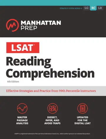 Cover of LSAT Reading Comprehension