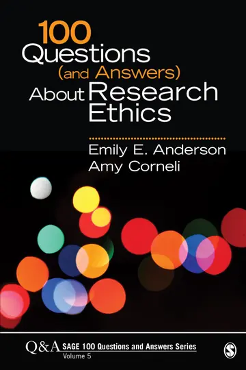Cover of 100 Questions (and Answers) About Research Ethics