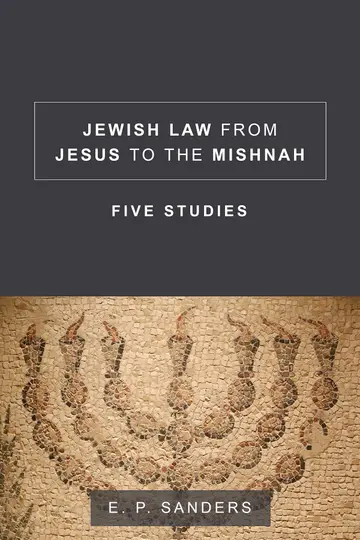 Cover of Jewish Law from Jesus to the Mishnah