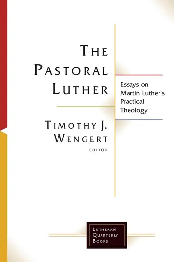 Cover of The Pastoral Luther