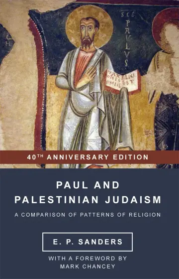 Cover of Paul and Palestinian Judaism