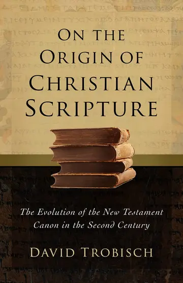 Cover of On the Origin of Christian Scripture