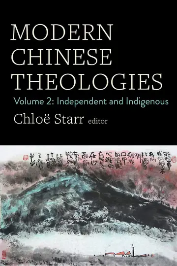 Cover of Modern Chinese Theologies