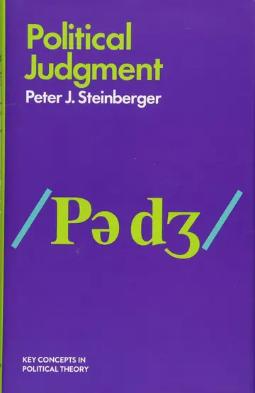 Cover of Political Judgment